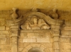 Detalle de la fachada (Iglesia de la Purificación, La Iglesuela del Cid, Teruel)